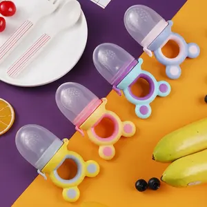 Chupete de silicona de grado alimenticio para bebé, alimentador de frutas y verduras de alta calidad, nuevo diseño