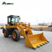 China Harga Terbaik Produsen Terkemuka Mini 2 Ton Load Front Backhoe Small Wheel Loader Weichai Pompa Efisiensi Tinggi Bearing Gearbox