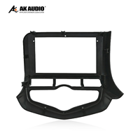 Lecteur DVD de voiture 9 pouces Fit City 2006, cadre de panneau, kit radio audio Android, tableau de bord, plastique ABS