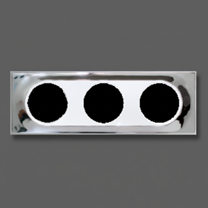 COMETE Interrupteurs muraux à miroir à plaque à 3 positions Design élégant de miroir pour la décoration intérieure - Product Image 1