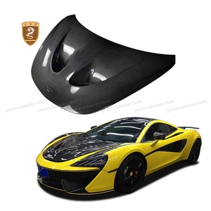 Bán Hot Carbon Fiber Bìa Động Cơ Hood Carbon Nắp Ca-pô P1 Hood Cho Mclaren 540C 570S - Product Image 1
