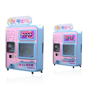 2022 New Automatic Sweet Floss Marshmallow Cotton Candy Machine For Kids