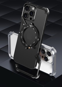 Ốp lưng điện thoại iPhone 17 Pro Max không viền, có giá đỡ xoay từ tính, dành cho IP16PROMAX - Product Image 6