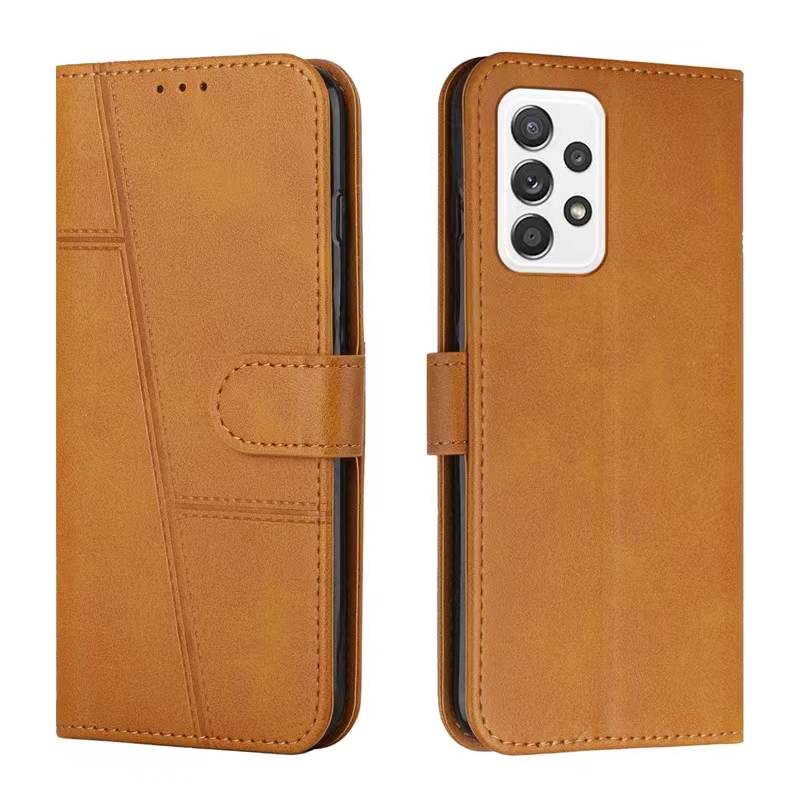 Funda-Cartera De Cuero Sintético Para Moto G5 Plus, E4, C - Con Soporte Y Bolsillo Para Tarjetas