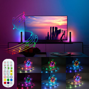 Precio de fábrica, decoración de sala de juegos, luz de retroiluminación de Tv, 5M, 5V, 5050, tira de luz <span class=keywords><strong>Led</strong></span> Flexible impermeable con control remoto - Product Image 5