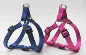 Arnés Rojo para Perro con Estampado de Huellas y Notas Musicales, Cierre de Hebilla Ajustable de Nailon para Perros Pequeños - Product Image 4