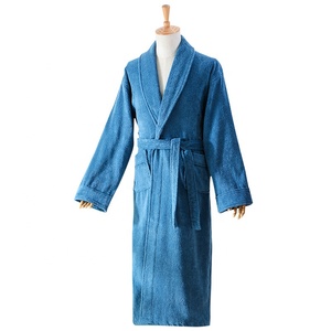 Hotel Quality Collection Terry Knit Finest Bathrobe/<strong>towel</strong> <strong>Dressing</strong> <strong>Gown</strong> - Product Image 1