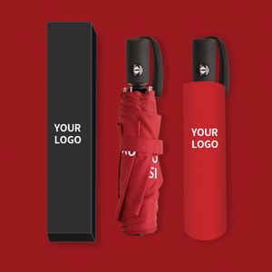 Factory Direct Selling Logo Cheap High Quality Compact Auto Custom Uv Protection Rainproof Foldable <b>Umbrella</b> - Product Image 2
