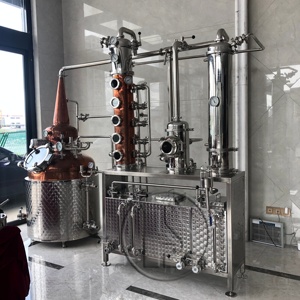 Huashang Alambic de distillation en cuivre pour <span class=keywords><strong>grappa</strong></span> en acier inoxydable, distillateur de marc de raisin, machine à <span class=keywords><strong>grappa</strong></span> italienne - Product Image 2
