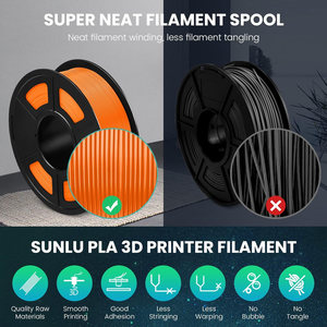 Wholesale for Sunlu <b>PLA</b> 3D Filament 1.75mm Tolerance 0.02mm Accurate 10Rolls MOQ for 3D Printer Filament Plastic Rods - Product Image 3