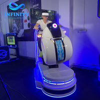 Simulateur de moto VR pour adultes super attrayant, machine à moto VR, simulateur de moto, simulateur de course automobile VR, réalité virtuelle