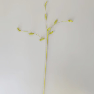 Piante Artificiali all'Uncinetto Fatte a Mano, Ramo Singolo per Uso Interno, Decorazione Festiva con Foglie Coordinate - Product Image 4