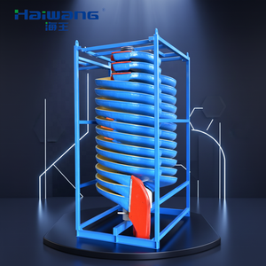 Séparateur spiralé haute efficacité pour la séparation humide par gravité, machine de <span class=keywords><strong>classification</strong></span> des particules de minerai pour l'exploitation minière et la construction, en PRV haute performance - Product Image 1