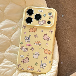 เคสโทรศัพท์ IDEAL Factory Wholesale Cute Cat Planet สำหรับ <span class=keywords><strong>Iphone</strong></span> 17 Pro Max แบบกันกระแทกทั้งตัว พร้อมปุ่ม AI - Product Image 1