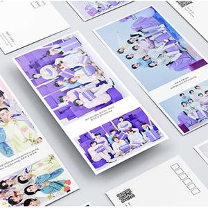 420 unids/set Kpop JungKook Taehyun <span class=keywords><strong>RM</strong></span> 2025 FESTA compartir postales Jimin Suga Jin <span class=keywords><strong>j</strong></span>-<span class=keywords><strong>hope</strong></span> saludos Lomo tarjetas pegatinas Fans regalo - Product Image 4