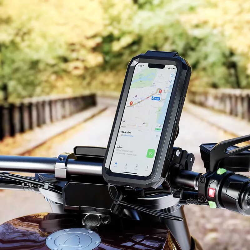 Bike Holder Phone Waterproof Bike Mobile Phone Holder Cell Phone Mount Universal For Motorcycle Bicycle