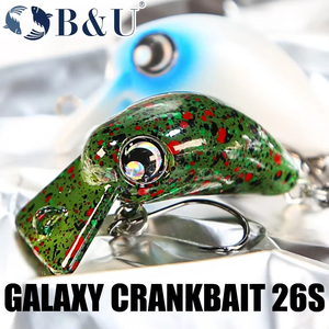 Señuelo de Pesca B&U JT22 de 26 mm y 1.8 g, Señuelo de Plástico ABS Duro, Tipo Crankbait, para Río, Lago, Agua Dulce y Salada, para Pesca de Tilapia, Bluegill y <span class=keywords><strong>Sunfish</strong></span> - Product Image 3