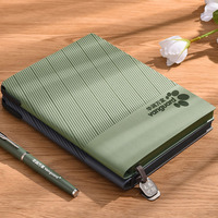 Cuaderno A5 de Cuero PU de Alta Calidad con Impresión UV, 360 Páginas, Tapa Dura, Cierre Magnético, Páginas Rayadas Resistentes al Agua, Mini