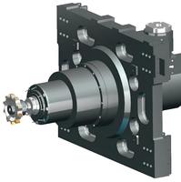 Centre d'usinage horizontal haute précision VX-1250 à 4 axes pour la fabrication métallique, traitement de pièces complexes, fraisage intensif