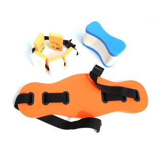 Conjunto de ejercicio de natación, cinturón de espuma para natación, mancuernas para ejercicio acuático, guantes de <span class=keywords><strong>fuerza</strong></span> de neopreno - Product Image 1