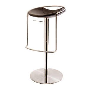 Luxury Modern Swivel Bar <b>Stool</b> Handcrafted Gold Stainless Steel <b>Adjustable</b> <b>Height</b> for Home & Hotel Bar GPRS UP-030 - Product Image 2