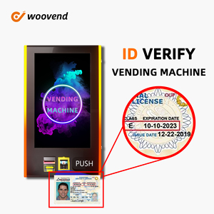 32Inch Touchscreen Small Automatic Condom Cig Snus Self <strong>Vending</strong> Wall <strong>Machine</strong> with Id Reader Offering Remote <strong>Machine</strong> Monitoring - Product Image 4