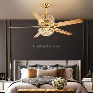 高級クリスタルファンブレード装飾家庭用天井ファンランプ付きメタルLEDリビングルームモダン<span class=keywords><strong>80</strong></span>リモコン70 Hc <span class=keywords><strong>80</strong></span> - Product Image 6