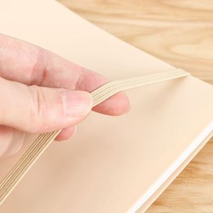 Modern Simple Business Office Planner Custom A5 <b>Notebooks</b> 60 Sheets Imitation Leather Cover <b>Spiral</b> <b>Bound</b> Printed Customized - Product Image 4