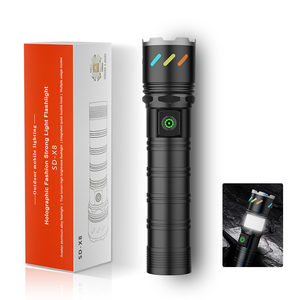 XINSITE 10000 High-Lumens Rechargeable Outdoor <strong>Flashlight</strong> With Cob <strong>LED</strong> <strong>Diving</strong> IP68 Waterproof Aluminum Alloy Body Custom Logo - Product Image 1