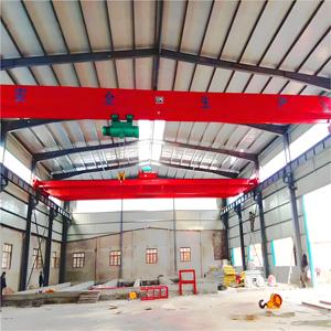 Grue à faisceau unique 10T Pont roulant à poutre unique pour atelier de faible hauteur - Product Image 6
