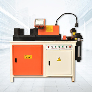 เครื่องจักรแปรรูปบัสบาร์แบบพกพา CNC แบบเปิด  ระบบไฮดรอลิก  สำหรับเจาะ ตัด และดัด  สาม-ใน-หนึ่ง สำหรับบัสบาร์ทองแดง - Product Image 5