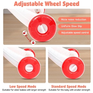 Trotteur multifonctionnel <span class=keywords><strong>pour</strong></span> bébés, jouets <span class=keywords><strong>pour</strong></span> tout-petits, poussette, marcheur d'apprentissage assis <span class=keywords><strong>à</strong></span> <span class=keywords><strong>debout</strong></span> avec plateau d'activités éducatives précoces et musique - Product Image 5