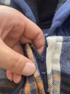 <span class=keywords><strong>เสื้อ</strong></span>เชิ้ตผ้าสักหลา<span class=keywords><strong>ด</strong></span>แขน<span class=keywords><strong>ยาว</strong></span>ลายสก็อตสำหรับผู้ชาย, เส้น<span class=keywords><strong>ด</strong></span>้ายกันรอยยับสำหรับฤดูหนาว - Product Image 2