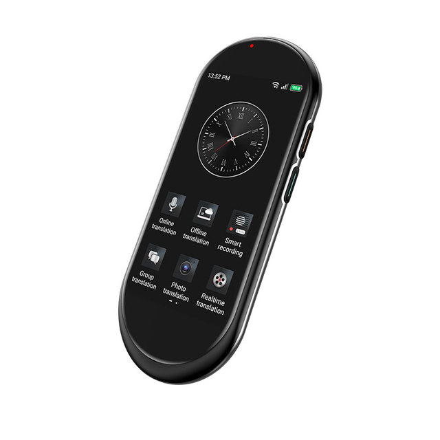 Smart AI Translator Device with 4G Internet & Sim Card Color Display Offline WiFi Translation for 138 Languages