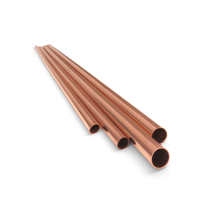 Tube en cuivre pur à 99,99 % 15mm/20mm/25mm 3/8 Droit et en spirale pour l'industrie de la décoration Grade C1100/C1200 Services de soudage et de pliage - Product Image 3