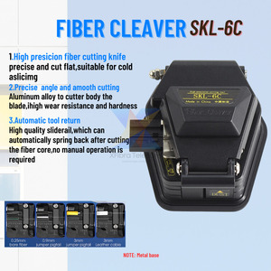 <span class=keywords><strong>Kit</strong></span> de herramientas de fibra óptica FTTH con VFL10MW, medidor de potencia óptica OPM de, cuchilla de fibra para red 4G - Product Image 5