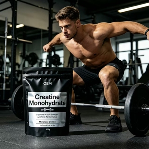 Micronized Creatine Monohydrate Powder Supports <strong>Muscle</strong> Strength Athletic Performance OEM Private Label Factory Direct - Product Image 4