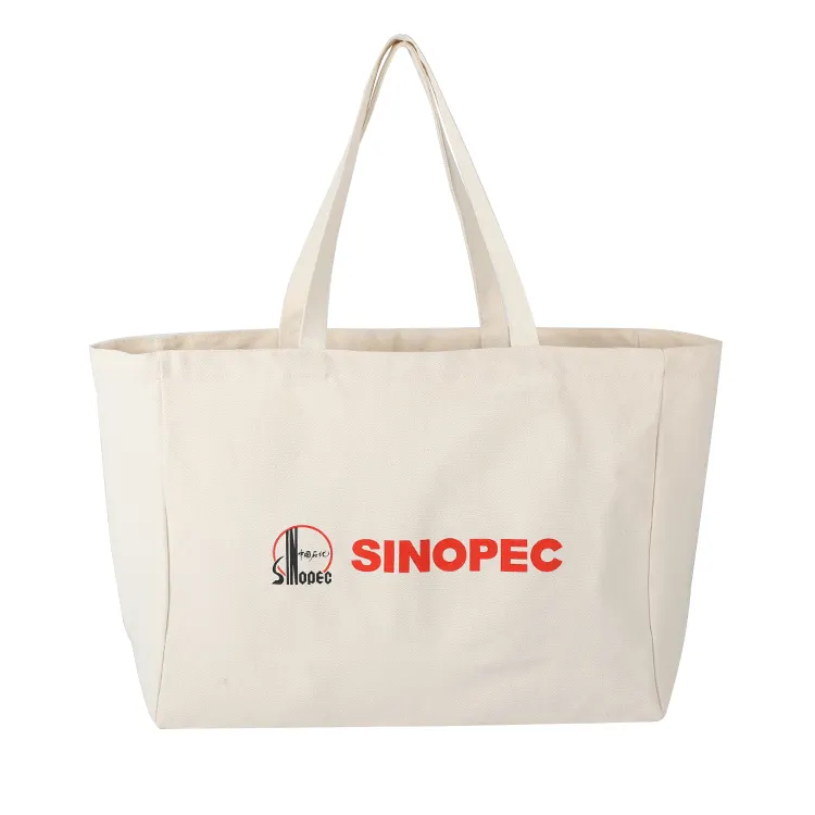 Recycled printed organic bulk shopper bag eco friendly Tote Bag blank cloth Cotton hand Canvas Shopping bag with Custom logo