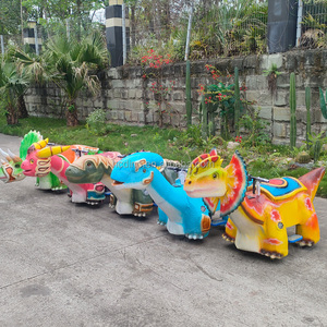 Nhà cung cấp vàng Pin điện hoạt động vui chơi giải trí cử động đi xe khủng long động vật xe đồ chơi khủng long đi xe tay ga cho trẻ em - Product Image 6