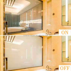 Film intelligent PDLC à gradation de teinte électrique pour hôtels et maison PDLC fenêtre verre porte intérieure salle de douche transparente avec 91 PDLC - Product Image 4