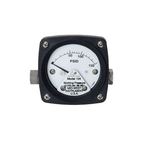 Manomètre différentiel Mid-West modèle 124 PSID 150 psi Pression de service USA - Product Image 1