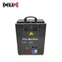 300W comme si l'explosion de la bombe atomique trois projecteurs de flamme de buse DMX contrôle électrique liquide Flamer Fire Blazers Machines