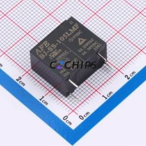 BJ-SS-105LMF Power Relay Through hole,18.3x10.2mm Relay 5V 1 Normally Open: 1A (SPST-Normally Open)::: 4 10A-250VAC/10A-30VDC - Product Image 1