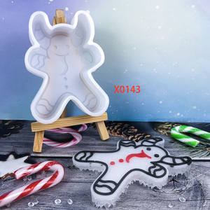 Moule de moulage en résine de silicone fait main Kingnoo, forme irrégulière, 1 pièce, style DIY, ornements décoratifs, outils pour gâteaux, en stock dans le Hebei - Product Image 1