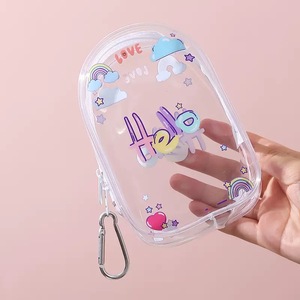 Outdoor <b>Transparent</b> PVC Plush Doll Storage <b>Bag</b>-Portable Travel Crossbody Trendy Customizable Itabag - Product Image 3