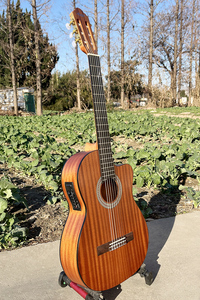 <span class=keywords><strong>Chitarra</strong></span> Classica Elettrificata Aiersi Fatta a Mano <span class=keywords><strong>con</strong></span> Spalla Mancante e Pickup a 4 Bande in Stile Spagnolo di Alta Qualità a Prezzo Conveniente - Product Image 6