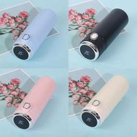 Termo Inteligente de Acero Inoxidable de 420ML con Pantalla de Temperatura Digital LED, Tazas de Café con Aislamiento Inteligente, Vasos Térmicos de Plástico