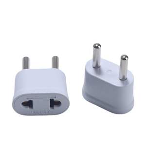 Electrical US <strong>UK</strong> To EU Travel Power Adapter European Power Plug <strong>Socket</strong> 2 Pin Plug Converter - Product Image 1