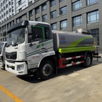 Camion-citerne à eau 12M3 Dongfeng F9 4x2, état neuf, camion d'assainissement municipal pour le marché d'Afrique/Moyen-Orient