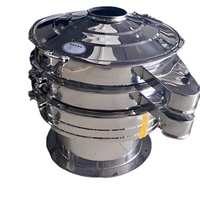 Máquina de Cribado Vibratoria Ultrasónica Motorizada de Alta Eficiencia Runnest, Construcción de Acero Inoxidable para Líquidos de Grado Alimenticio